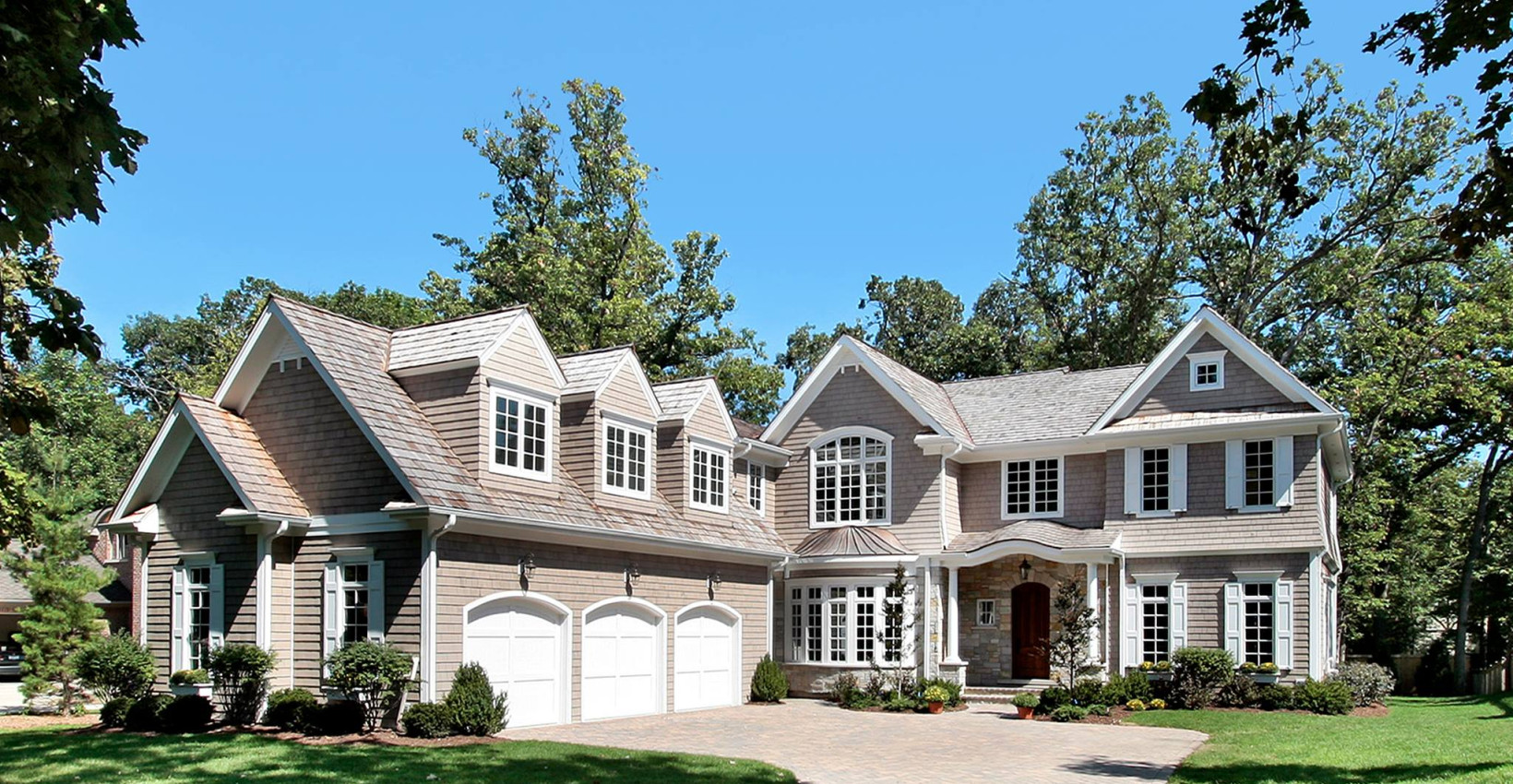 A beautiful home with a 3 stall garage