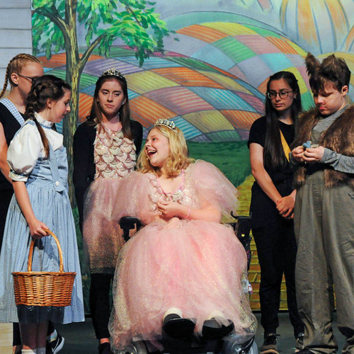 A performance of Wizard of Oz.