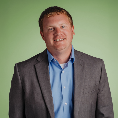 wade shonka square green background