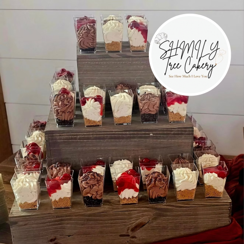 shmily cakes on display