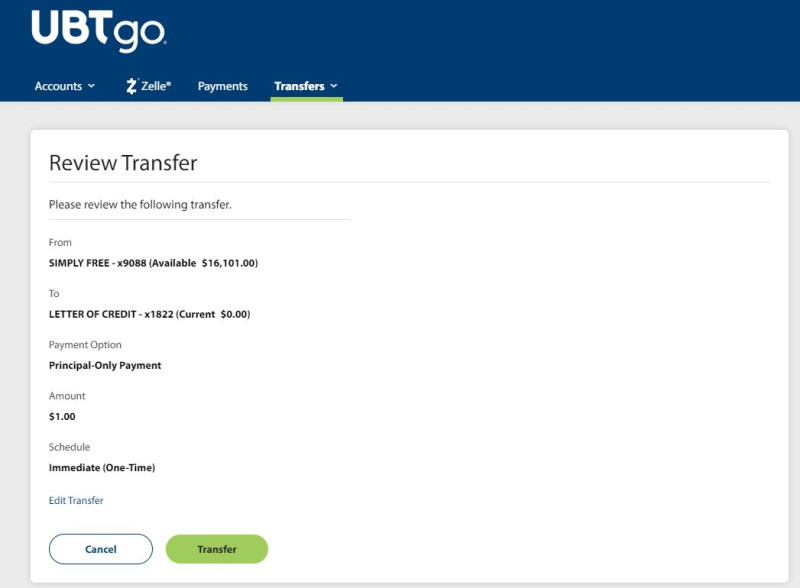 ubtgo review transfer screenshot