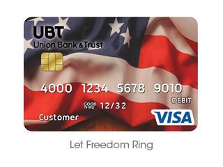 american flag debit card