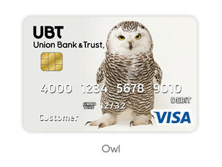Joel Sartore owl debit card