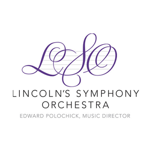 The logo for Lincoln's Symphony Orchestra
