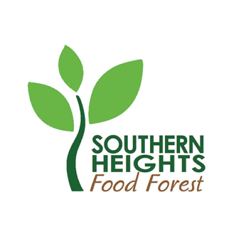 The logo for Southern Heights Food Forest