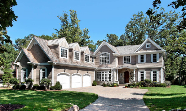 A beautiful home with a 3 stall garage