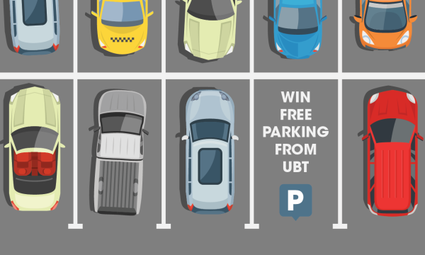 a graphic of cars parked in a parking lot