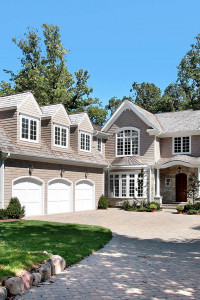 A beautiful home with a 3 stall garage